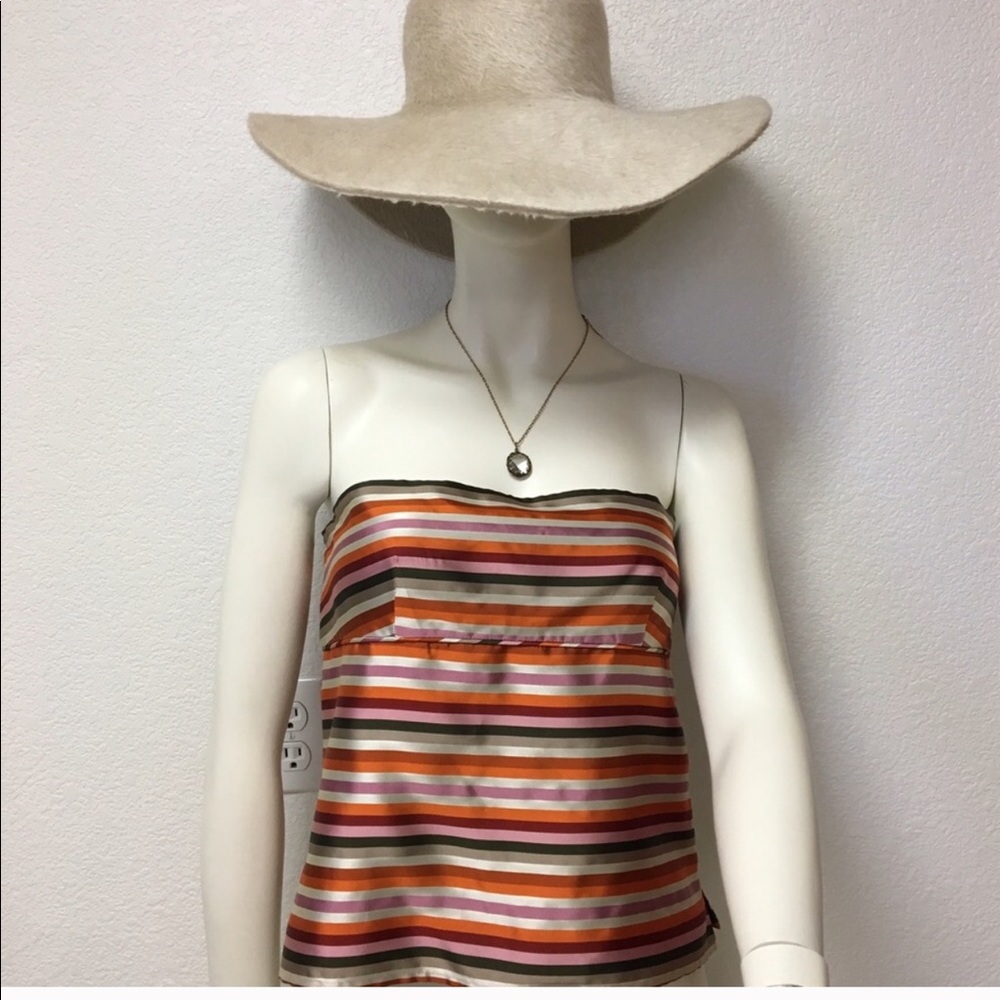 J Crew strapless top